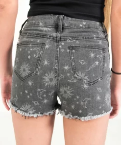 Celestial Denim Shorts -US Clothing Shop 173 3300back 83485.1678986481