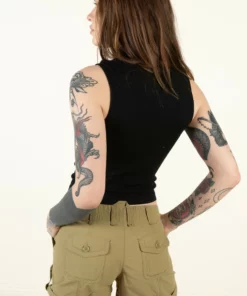 Olive Green Cotton Utility Shorts 6 Olive Green Cotton Utility Shorts -US Clothing Shop 173 3309oliveutilityshortback 21823.1683132492