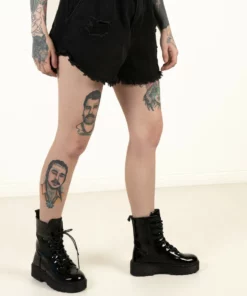 Distressed Denim Black Shorts -US Clothing Shop 173 3329distressedshort 80187.1682629385