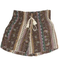 Brown Paisley Floral Short -US Clothing Shop 173 3348 1 27960.1694452136