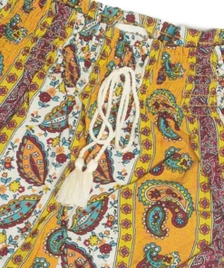 Golden Paisley Floral Short -US Clothing Shop 173 3349 2 51621.1694452207