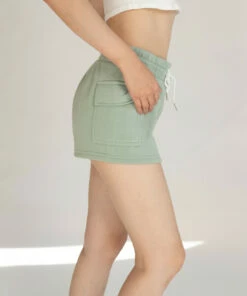 Fleece Cargo Shorts -US Clothing Shop 173 P 3337 FleeceCargoShortSide 31254.1697860966