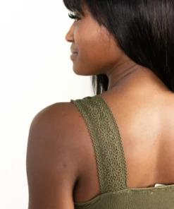 Olive Green Crochet Trim Maxi Dress -US Clothing Shop 174 6835LongOliveCrochetMaxiBACKDet 15808.1680276296