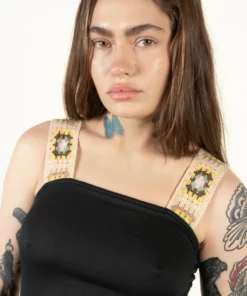 Black Crochet Strap Dress 8 Black Crochet Strap Dress -US Clothing Shop 174 6902CrochetStrapdetail 97499.1682629549