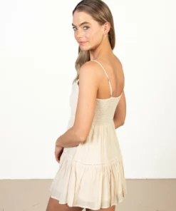 Natural Ruffle Tiered Mini Dress -US Clothing Shop 174 6911RuffleTieredNaturalback2 99893.1680277214