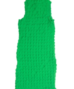 Green Bubble Sleeveless Mock Dress -US Clothing Shop 174 6943 1 74947.1691638129