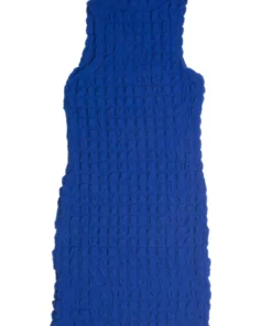 Blue Bubble Sleeveless Mock Dress -US Clothing Shop 174 6944 1 88212.1691638179