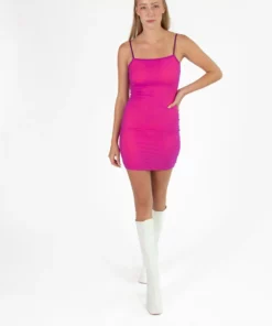 Purple And Orange Neon Mesh Mini Dress -US Clothing Shop 174 6953 PurpRaveDressFull 40344.1695666991