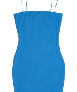 Blue Ribbed Cami Dress -US Clothing Shop 174 6958 1 19622.1685738634