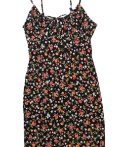 Black Floral Milkmaid Cami Mini Dress -US Clothing Shop 174 6969 1 23912.1686167350