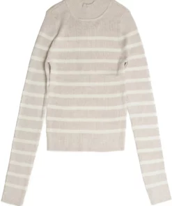 Heather Striped Mock Neck Sweater -US Clothing Shop 176 2422 1 05443.1691638519