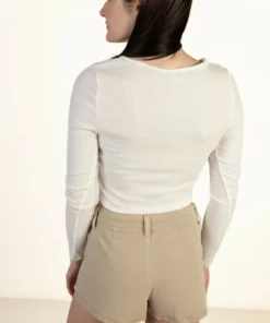 Off White Spring Mini Cardigan -US Clothing Shop 176 2432minicardiwhiteback 84761.1682113093