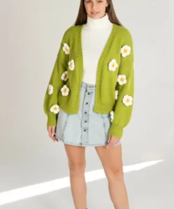 3D Applique Cardigan -US Clothing Shop 176 2466 FlowerCArdiFull 35116.1697861771