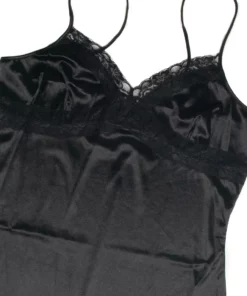 Extended Sizes Black Slip Mini Dress -US Clothing Shop 184 0143 2 52544.1692046729