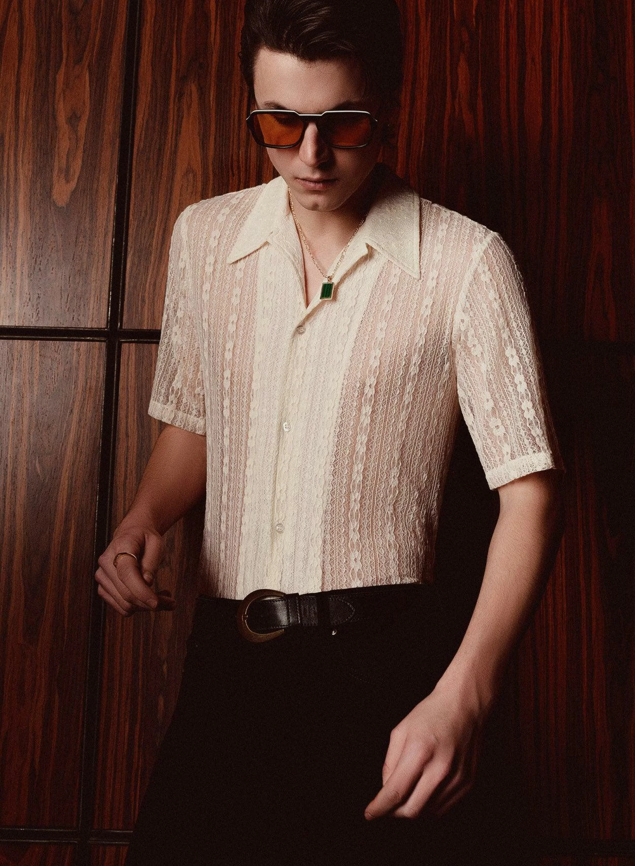 Lace Crochet Polo 2 Lace Crochet Polo - Image 2