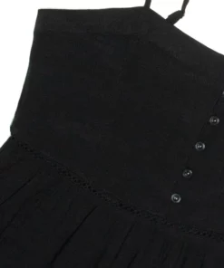 Black Ruffle Tiered Mini Dress -US Clothing Shop 3.17 22 82538.1680277307