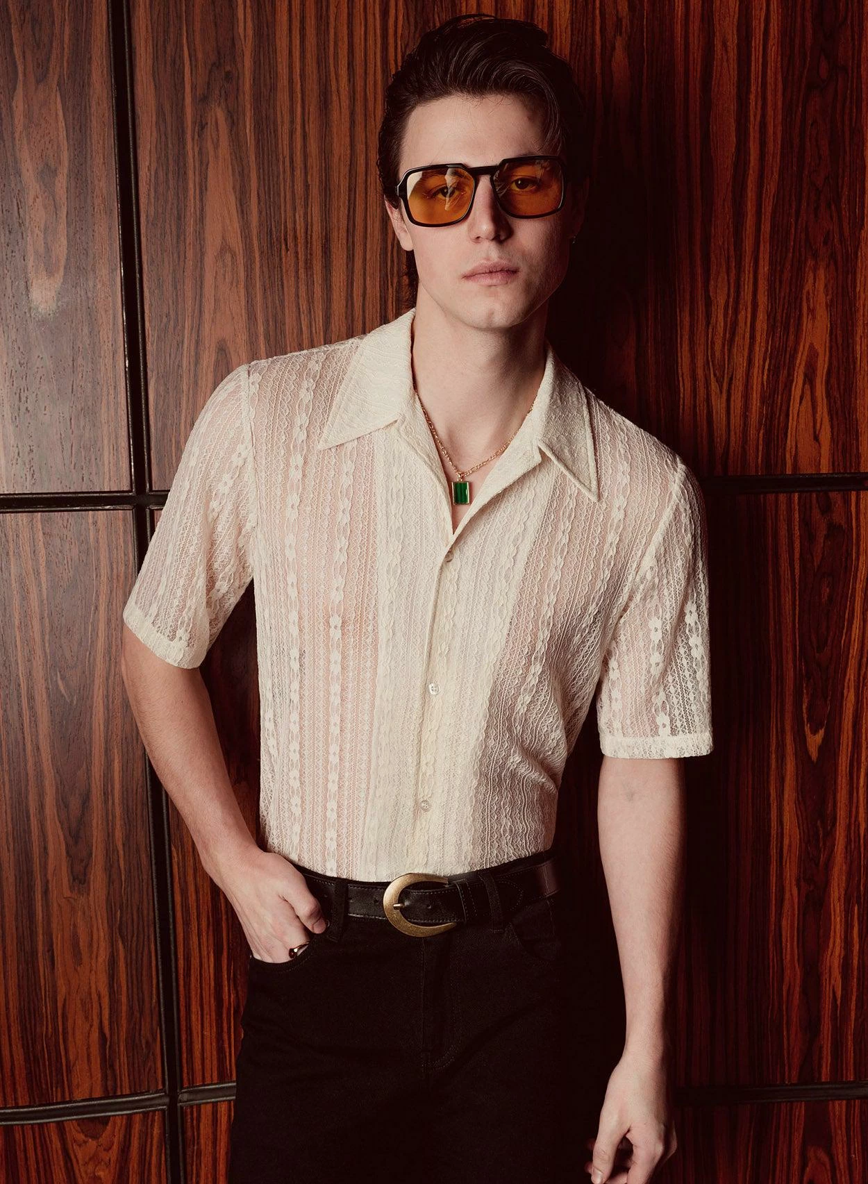 Lace Crochet Polo 1 Lace Crochet Polo