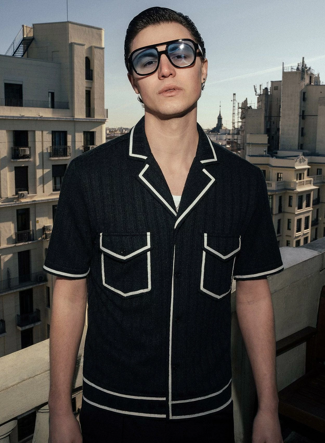 Siera Cuban Short Sleeve Shirt 2 Siera Cuban Short Sleeve Shirt - Image 2