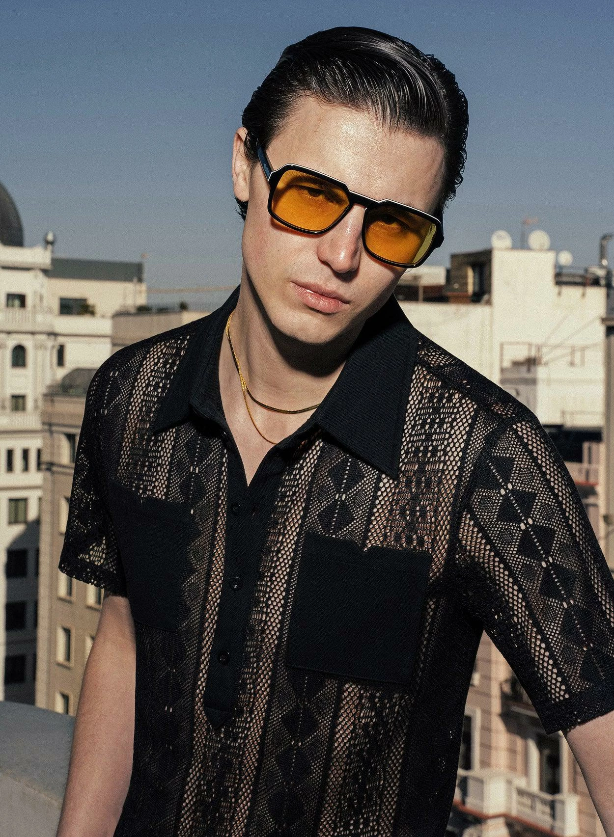 Havana Black Lace Polo 2 Havana Black Lace Polo - Image 2