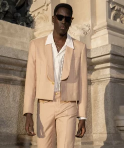 Beige Wool Gold Button Crop Shawl Blazer 8 Beige Wool Gold Button Crop Shawl Blazer -US Clothing Shop DSC5832 1044fa3f aeb8 472f b94b 0768725d2629