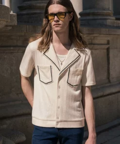 Vienna Cuban Collar Polo Shirt