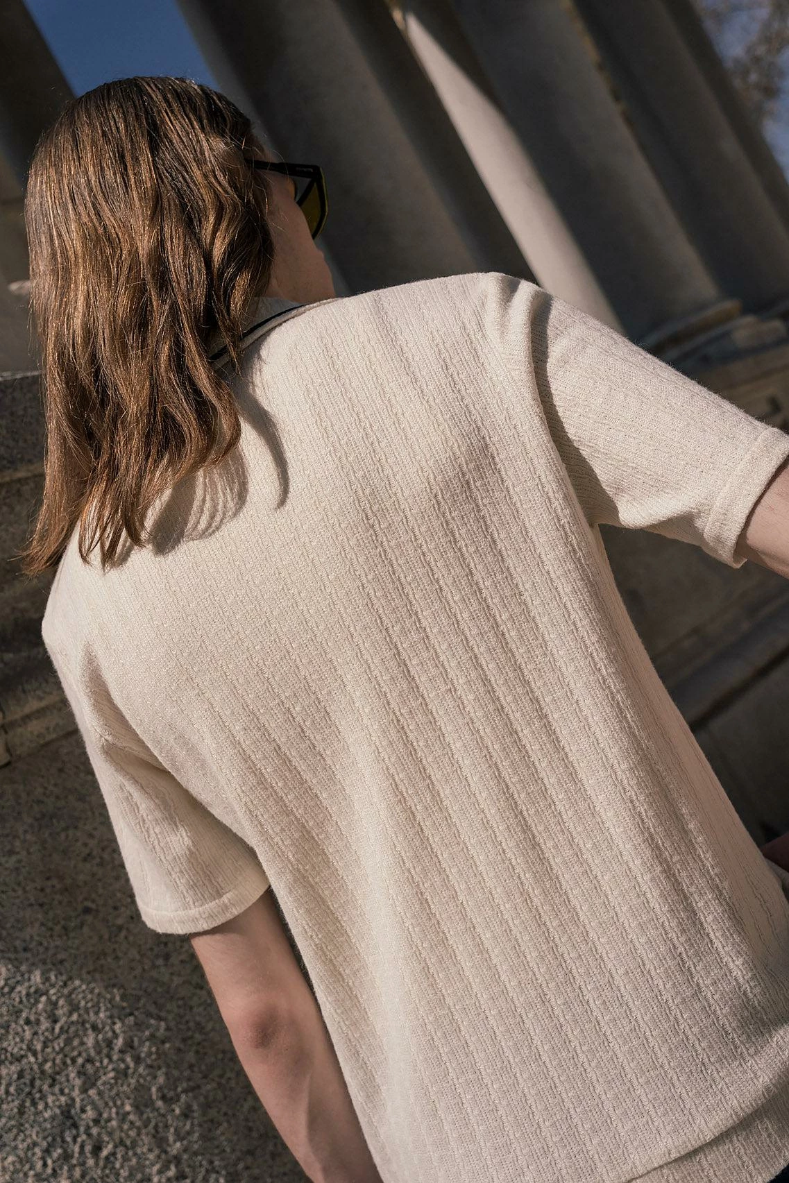 Vienna Cuban Collar Polo Shirt 5 Vienna Cuban Collar Polo Shirt - Image 5