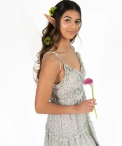 Sage Floral Ruffle Sundress