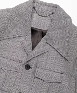 Prince Of Wales Check 70's Jacket -US Clothing Shop GMB00424