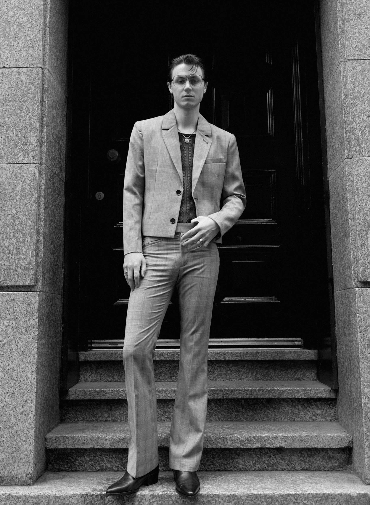 Prince Of Wales Check Blazer 5 Prince Of Wales Check Blazer - Image 5