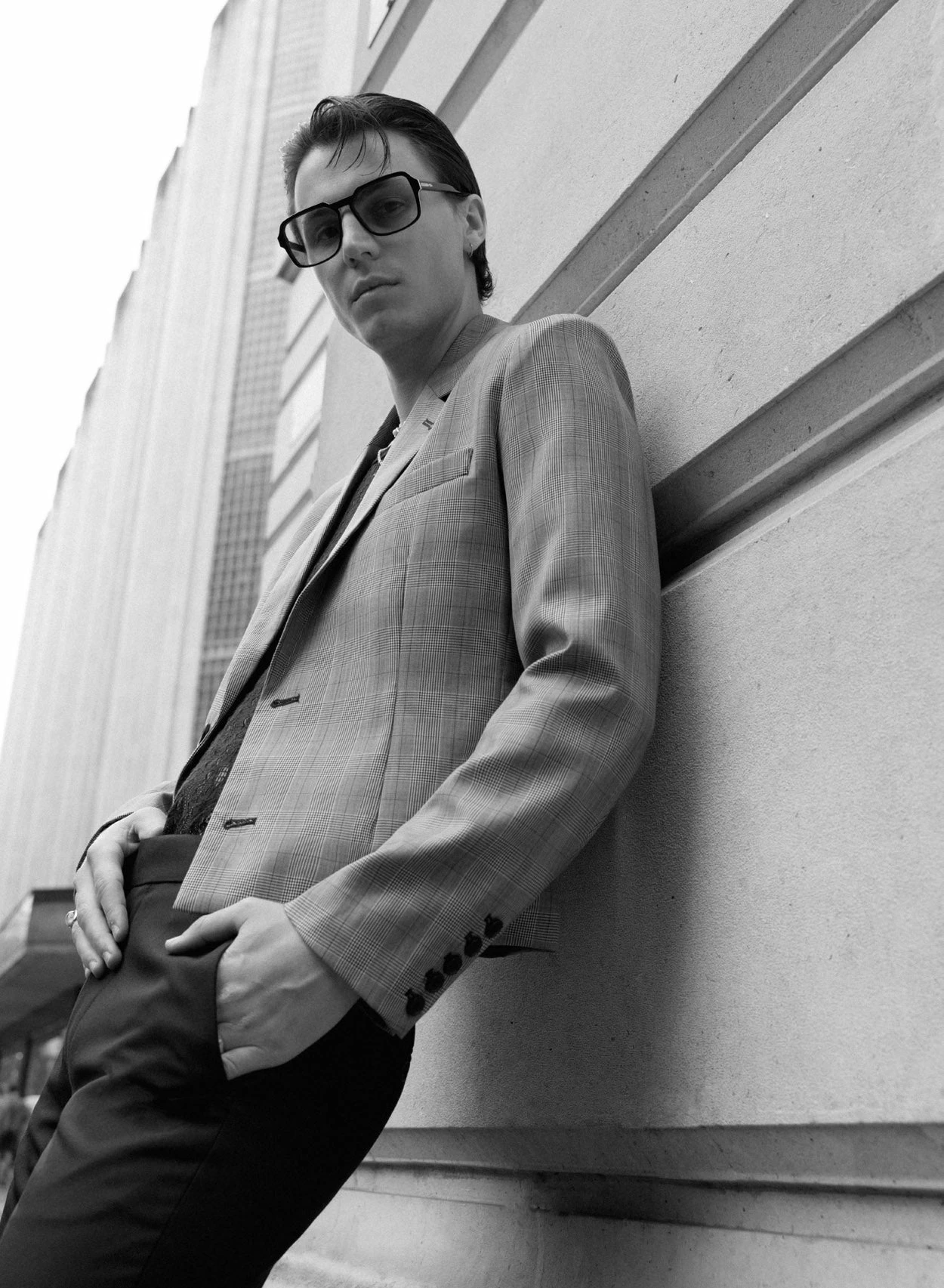 Prince Of Wales Check Blazer 7 Prince Of Wales Check Blazer - Image 7