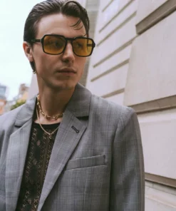 Prince Of Wales Check Blazer 16 Prince Of Wales Check Blazer -US Clothing Shop GMB01683