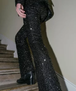 Black Sequin Flare Trousers 10 Black Sequin Flare Trousers -US Clothing Shop GMB02015 05ed64b0 40bc 4cd5 81ce b44fc4353930