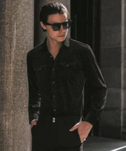 Black Wool Double Button Flare -US Clothing Shop GMB05625 cfbf1aaf f47c 4854 b352 4fd5f86a8a85