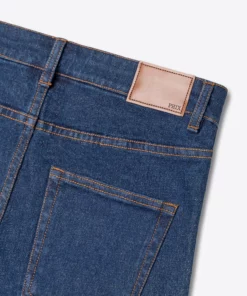 Blue Front Pocket Denim Jeans -US Clothing Shop GMB06175