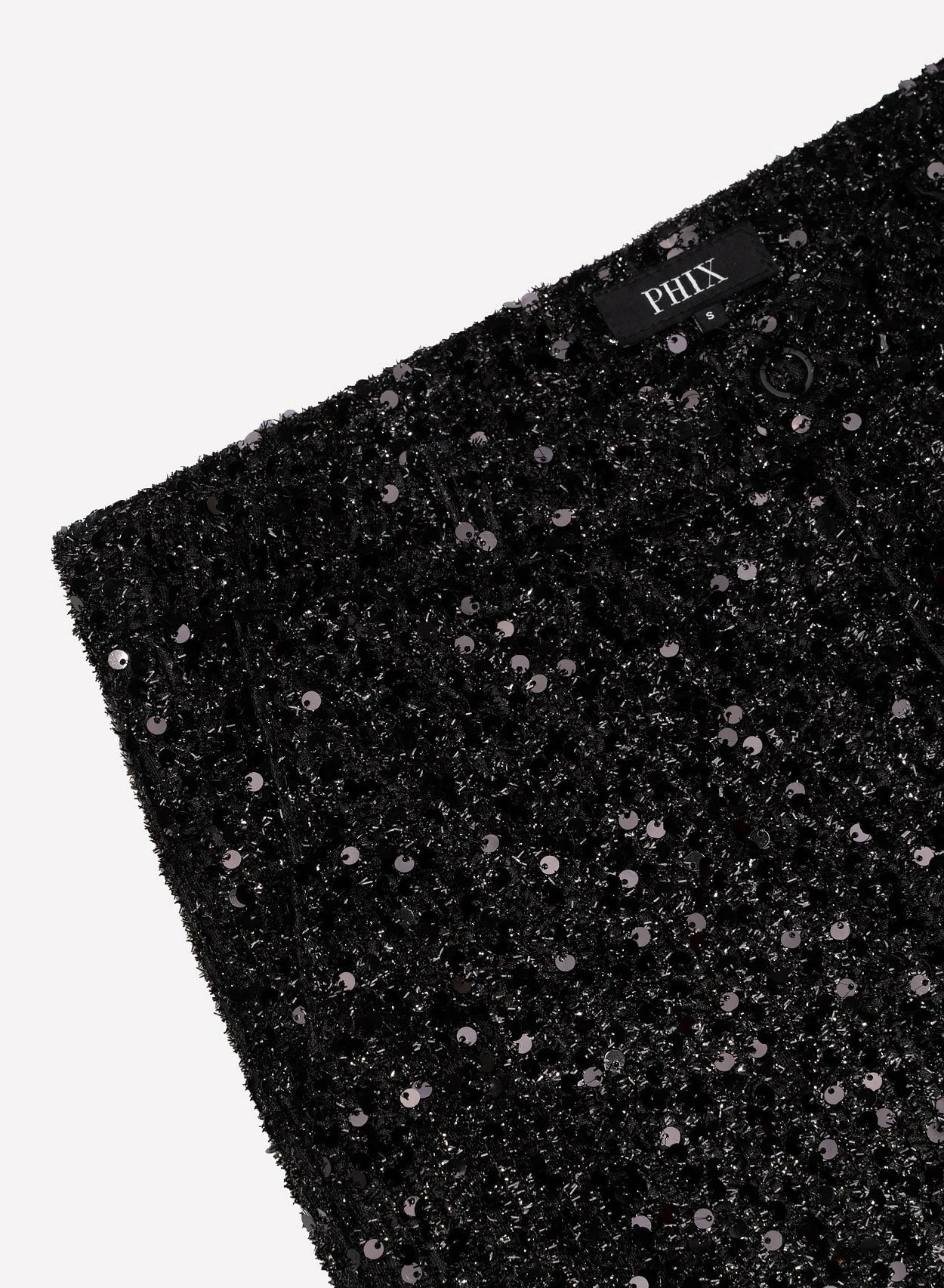 Black Sequin Flare Trousers 6 Black Sequin Flare Trousers - Image 6