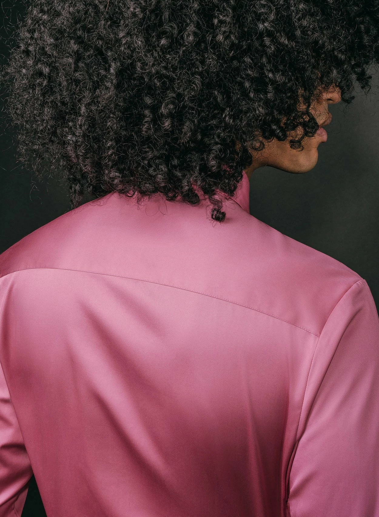 Pink Cotton Poplin Ruffle Shirt 5 Pink Cotton Poplin Ruffle Shirt - Image 5