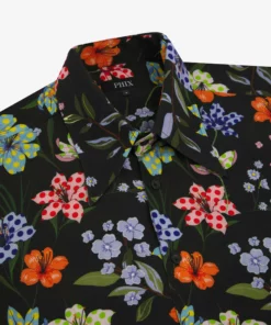Multi Colour Floral Viscose Shirt -US Clothing Shop PHIXMENS0224 scaled