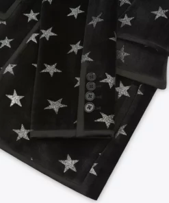 Black Velvet Bolan Star Blazer -US Clothing Shop PHIXMENS0633
