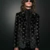 Black Velvet Bolan Star Blazer