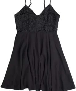 Black Lace Top Mini -US Clothing Shop SSP 12381 88566.1682112733