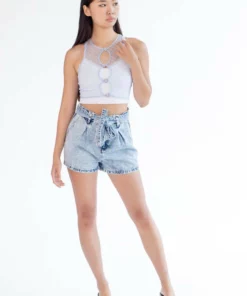 Acid Wash Mom Shorts 7 Acid Wash Mom Shorts -US Clothing Shop acid wash mom shorts 1 1 43673.1666806721