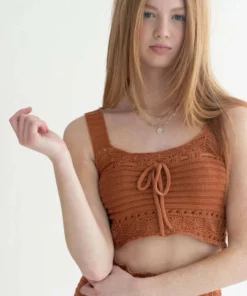 Adobe Pointelle Crochet Cami & Shorts Set -US Clothing Shop adobe pointelle crochet shorts set 3 93596.1666809214