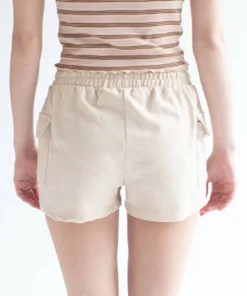Beige Cargo Pocket Sweat Shorts 6 Beige Cargo Pocket Sweat Shorts -US Clothing Shop beige cargo pocket sweat shorts 1 1 78165.1666806372