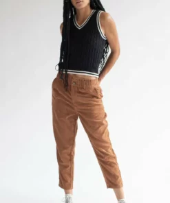 Black Contrast Trim Sweater Vest -US Clothing Shop black contrast trim sweater vest 5 67052.1692389218