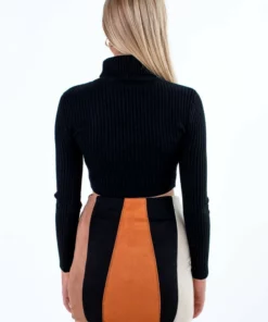 Black Crop Ribbed Turtle Neck Sweater -US Clothing Shop black crop ribbed turtle neck sweater 4 42047.1692388576