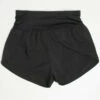 Black High Rise Speed Shorts