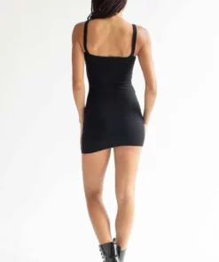 Black Lined Bust Mini Dress 9 Black Lined Bust Mini Dress -US Clothing Shop black lined bust mini dress 4 85747.1666807264