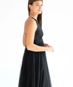 Black Mesh Midi Dress -US Clothing Shop black mesh midi dress 3 38872.1666808018