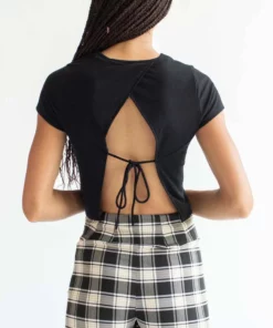 Black Plaid Stretch Skort -US Clothing Shop black plaid stretch skort 4 56297.1666808249