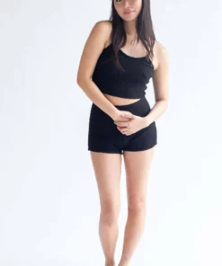 Black Teddi Cami & Shorts Set -US Clothing Shop black teddi cami and shorts set 1 51938.1692387157